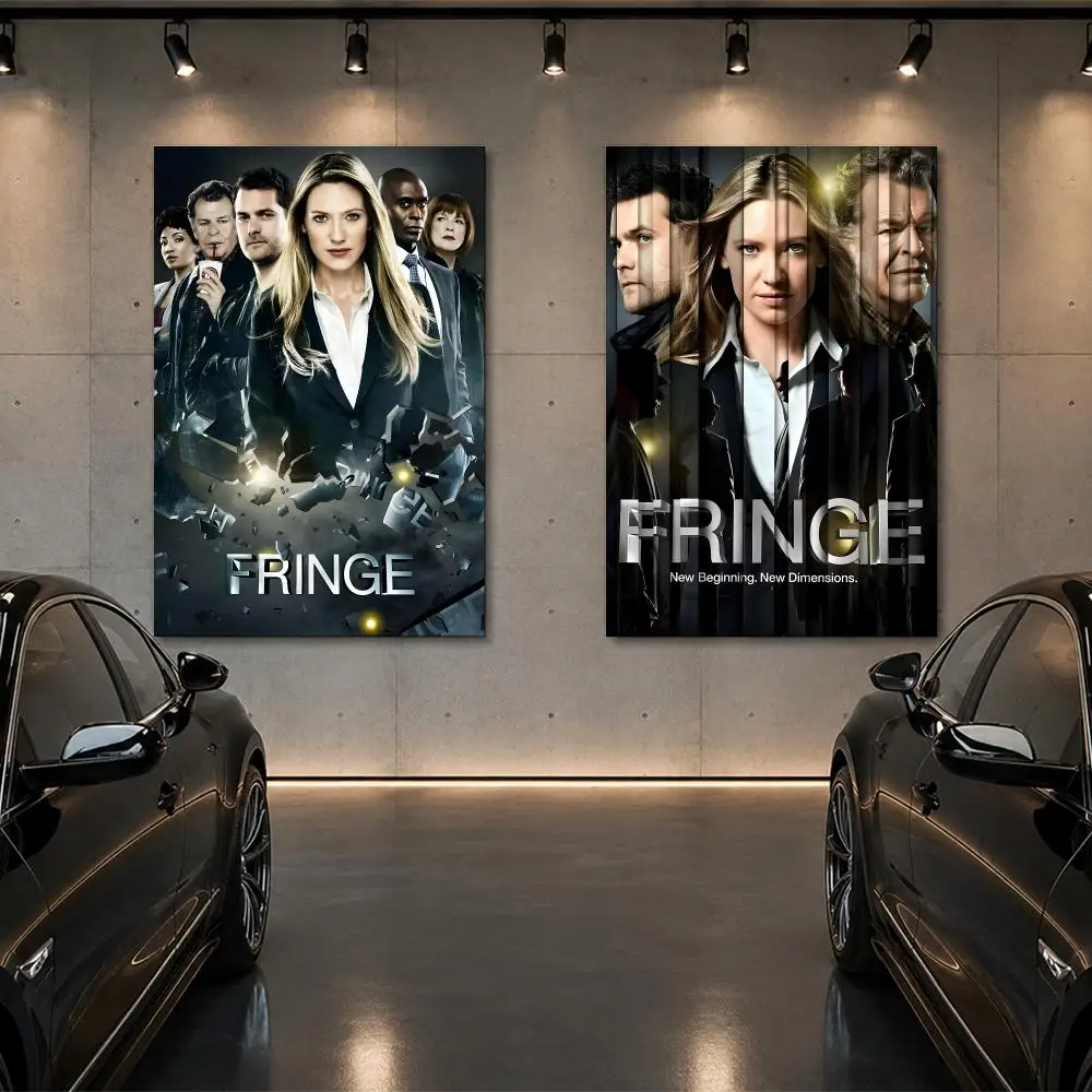Fringe Classic TV Series Science Fiction Poster Room Decor Home Wall Art Printing Waterproof Garage BedRoom Posters Gift
