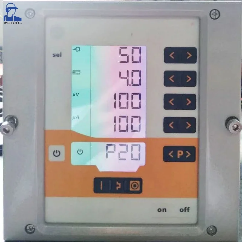 Wetool optiflex electrostatic powder coating control box+optiflex 2 spray gun  Opti Select GM03 OptiFlex B