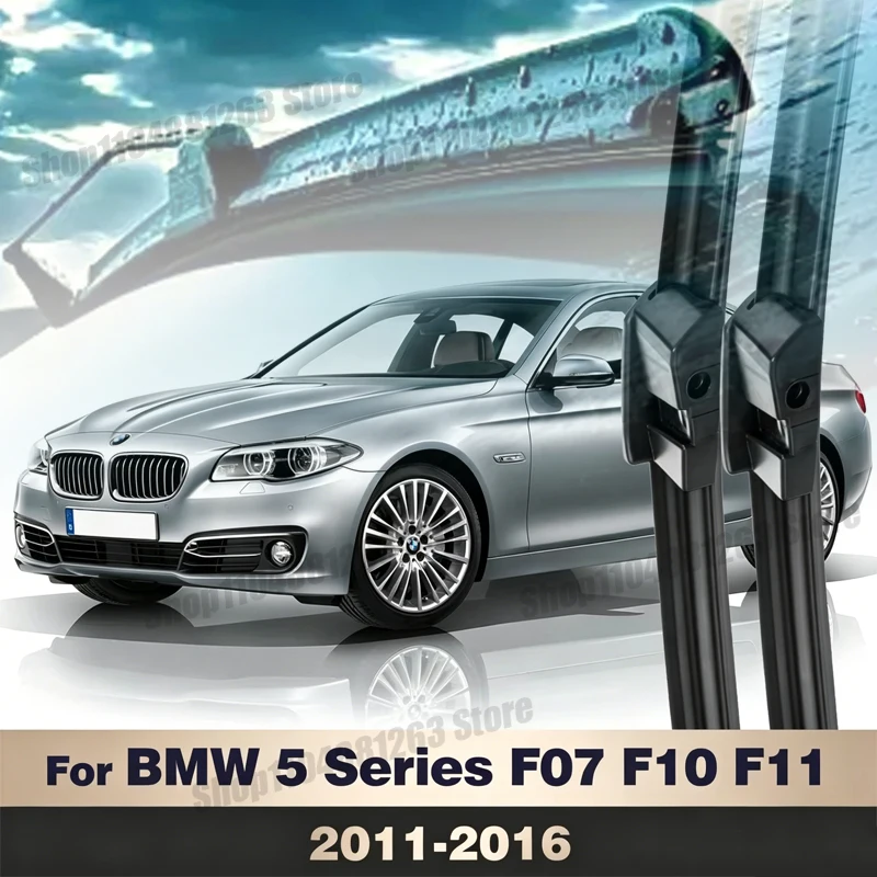 

Front Wiper For BMW 5 Series F07 F10 F11 2011-2016 2012 2013 2014 2015 Wiper Blades Windshield Windscreen Window Brush 26"+18"
