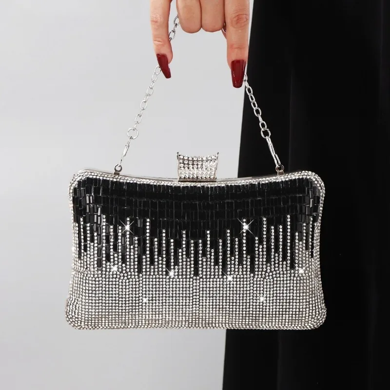 

Banquet Bag Striped Vertical Crossbody Bag for Women Shoulder Bags Fashionable Purse and Handbags Dinner Bags Сумка Женская Sac