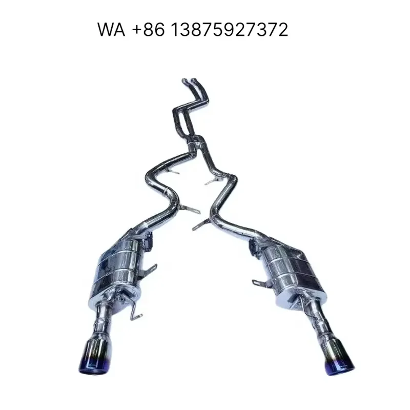 Custom 304 Stainless Steel Exhaust System for 335i E92 High Performance Muffler Pipe Replacement Parts