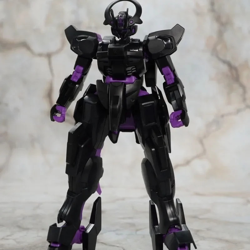 Jimoshe Jms Model Hg 1/144 Schwarzette Neon Purple Assembly Model High Quality Collectible Robot Kits Models Kids Gift