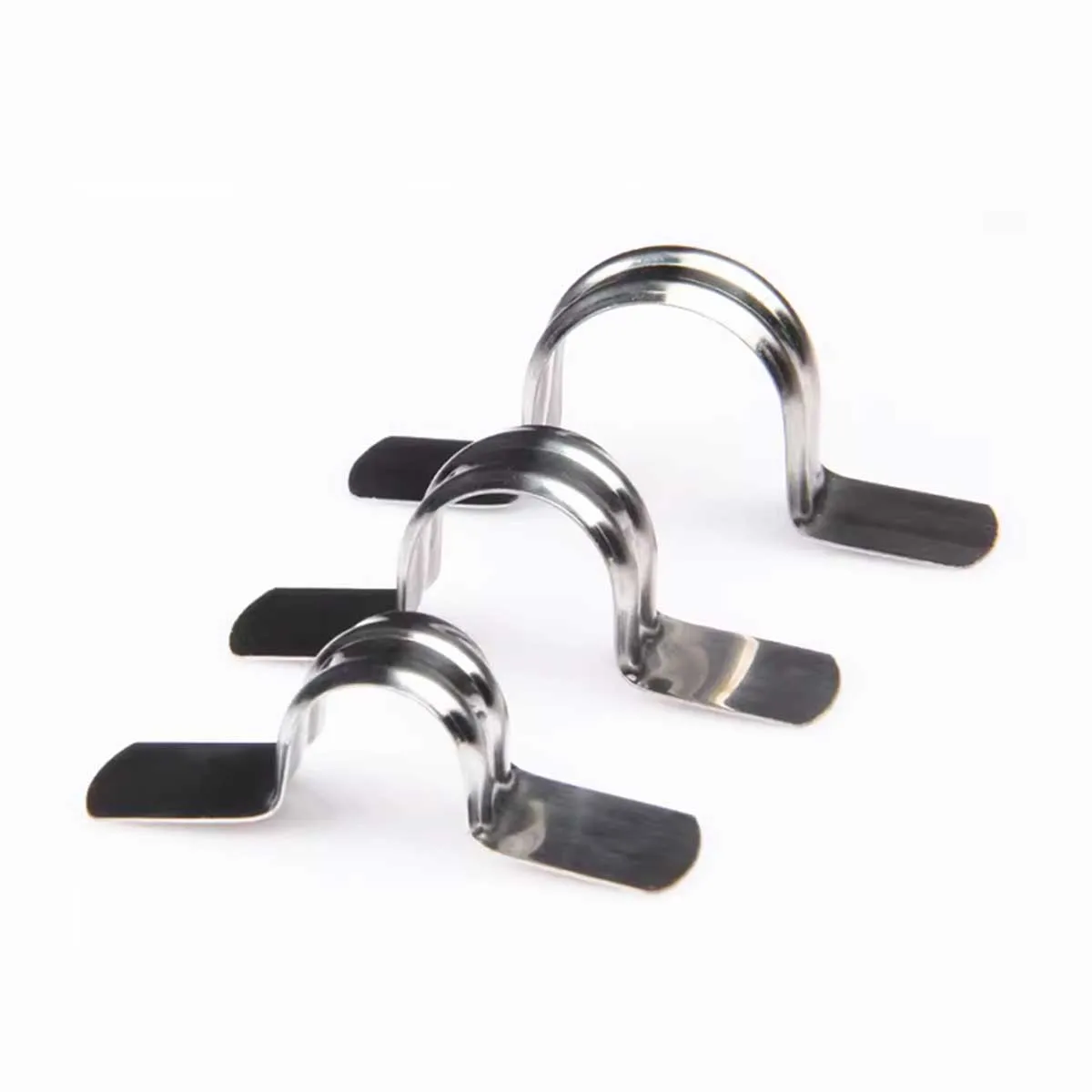 Non Porous Saddle Clamp/Stainless Steel Pipe Fixing Buckle/20 Wire Pipe Clamp u-Shaped Clamp