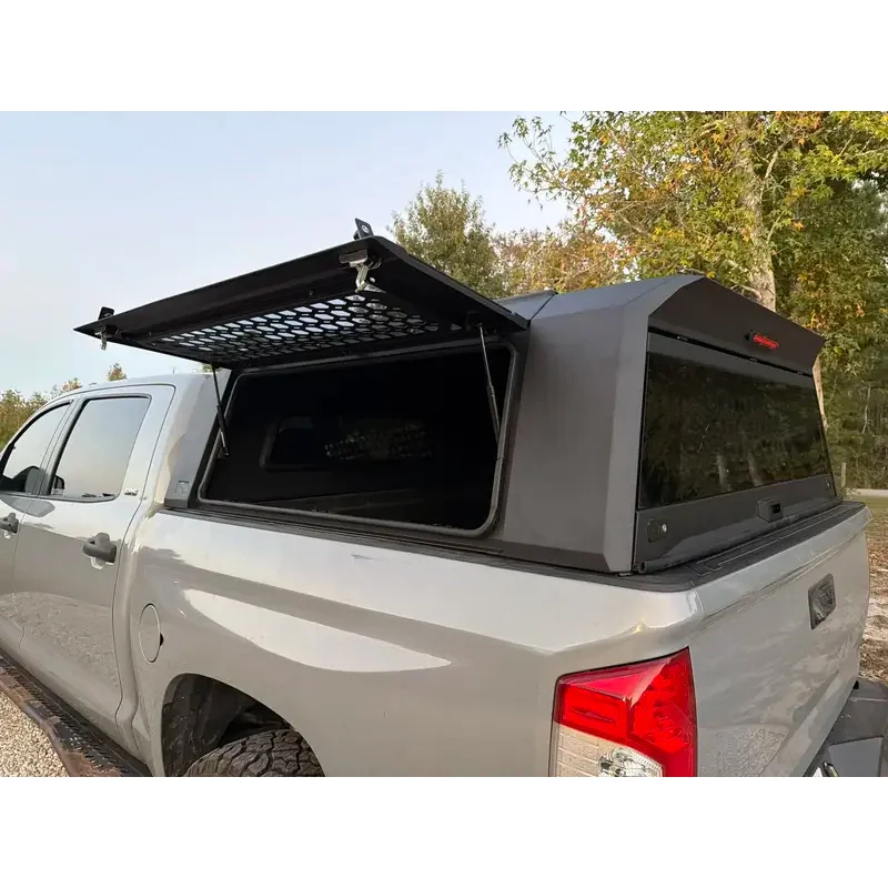 Custom Factory 4X4 Waterproof Aluminum Alloy Hard Top Pickup Truck Topper Camper Canopy For Tundra 5.5Ft