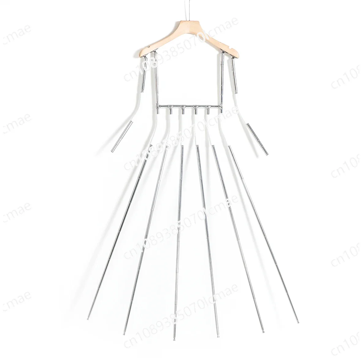 Dress Shooting Modeling Hangers, Multi-pole Skirt Fold Positioning, Clothing Shooting Props, Invisible Hangers