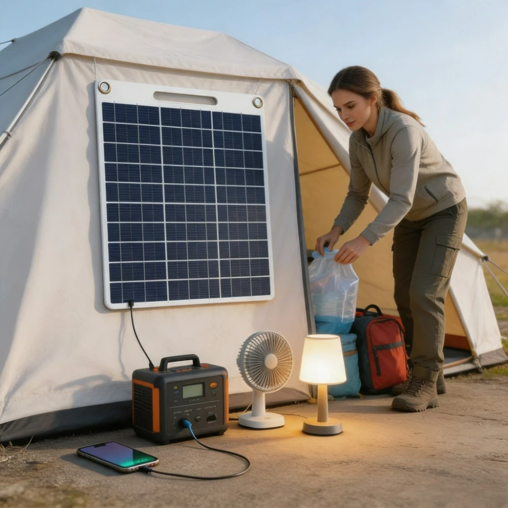 Emergency Waterproof Portable Solar Panel Charger 15W 20W 5V Dual USB Fast Charging Compact Solar Power Bank Outdoor
