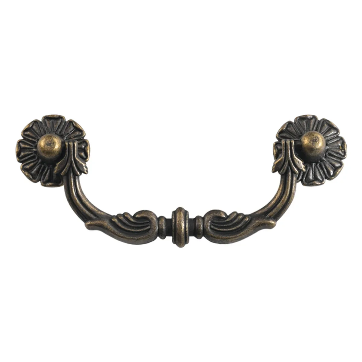 365 European style antique cabinet drawer wardrobe door strip handle 85mm hole spacing door handle