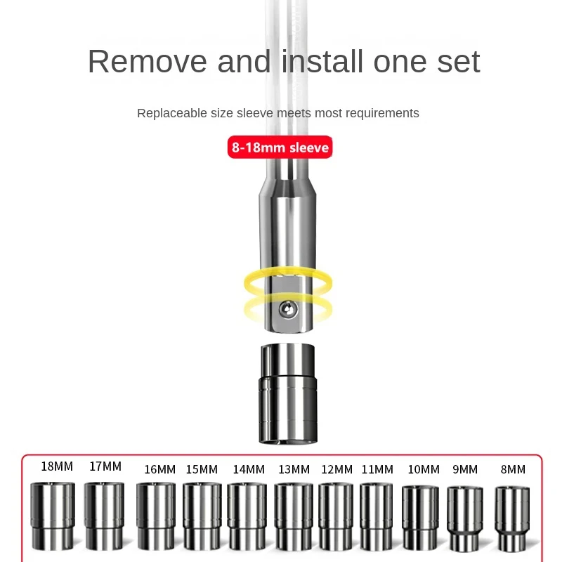 Hexagon Wrench for T T-type Socket Wrench Repair Handle Hex Allen for KEY Wrench Spanner Universal Extension Rod Drop Shipping