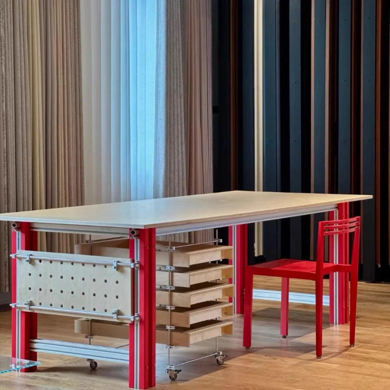 Simple and Modern marine plywood table room offices office desks and workstations computer desk	Room desks study table
