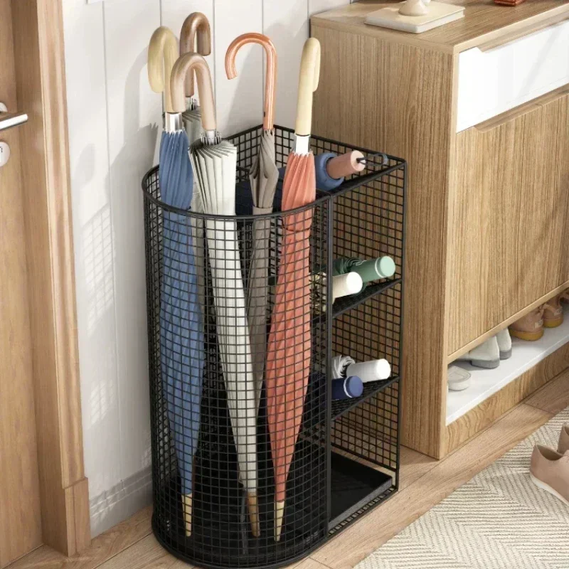 Umbrella Storage Rack Commercial Lobby Umbrella Stand Household Entryway Umbrella Drain Home Doorstep Storage