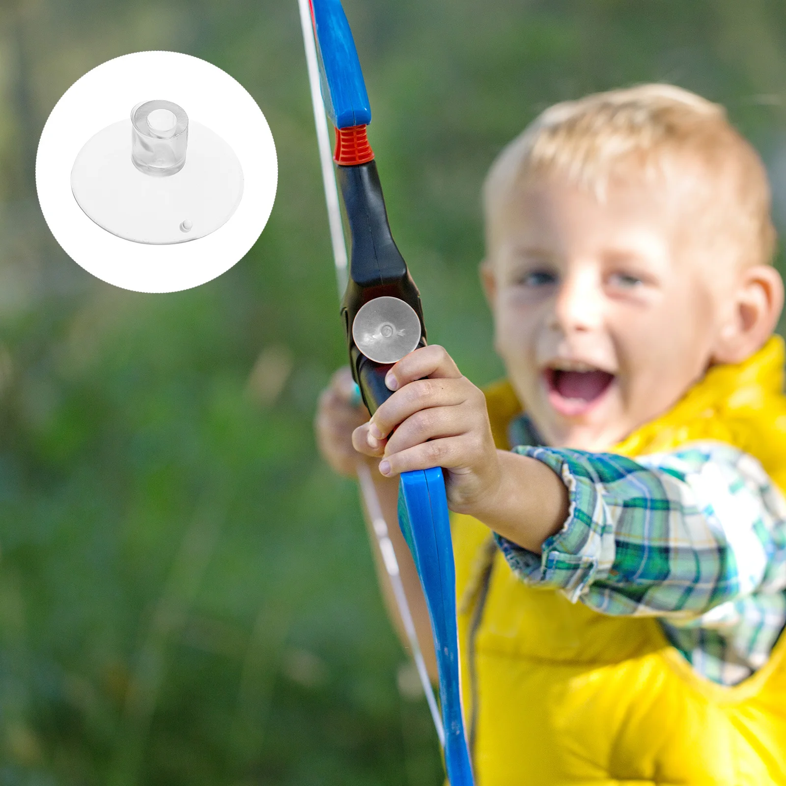 

50 Pcs Archery Suction Cup Children Toy Game Arrowhead Replace Arrows for Kids Rubber Tip