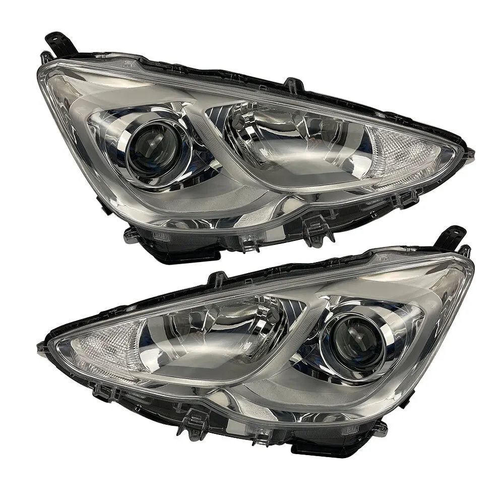 1 Pair Car Headlights For Toyota Aqua  NHP10 2014- 2017 Prius C 2012 Electric Dimming Automobile Headlamp 8111052K40 8115052K40