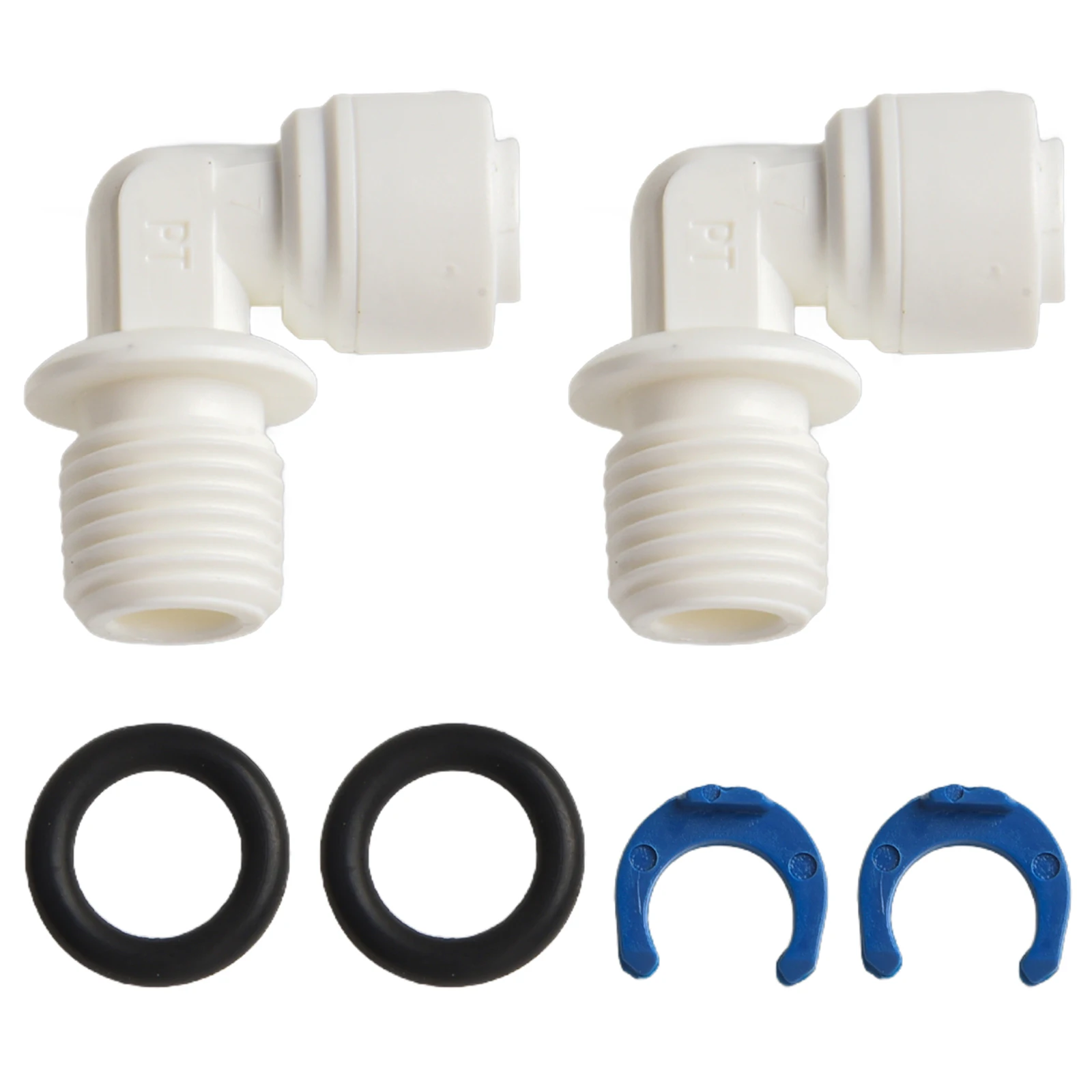 1/4" Tube Fitting Quick Connect Fitting High-Quality Plastic Quick Installation Wide Compatibility RO System Installation