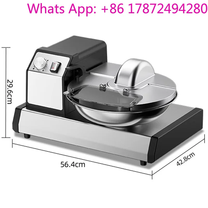 Commercial Electric Vegetable Chopper Professional Dumpling Stuffing Mixer Electric Meat Processor 250W