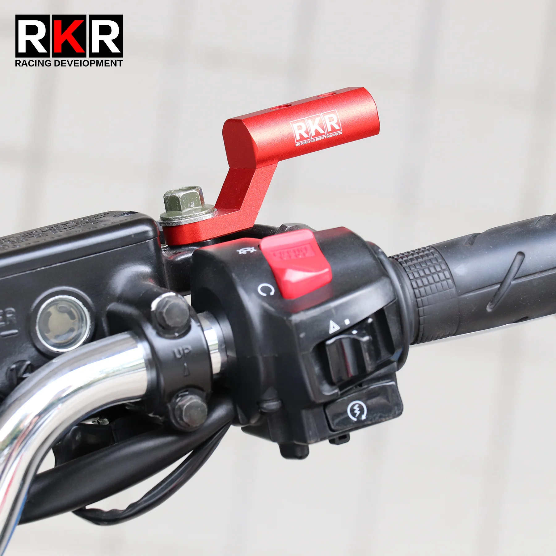 

CNC Universal Motorcycle Multi-function Mobile Phone Holder Extension Bracket Driving Recorder Extension Rod Accessories