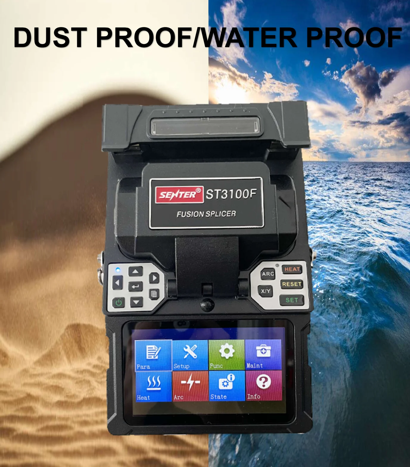 

2025 hot sale ST3100F Cheap Price optical fiber fusion splicer Construction Project use in network splicing machine