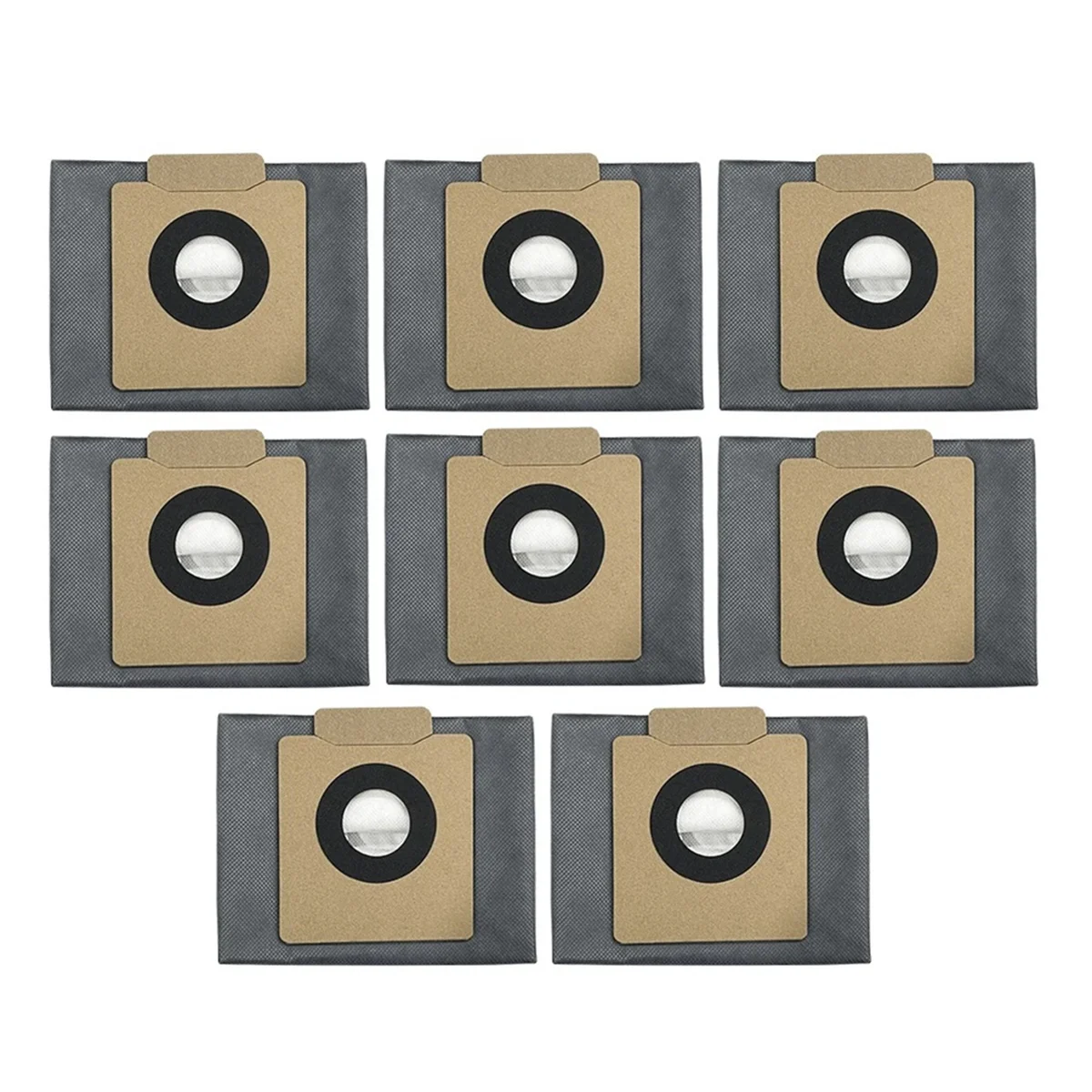 A58E-8PCS لـ Eufy X8 Pro، X10 Pro Omni أكياس الغبار استبدال حقيبة إكسسوارات قطع الغيار