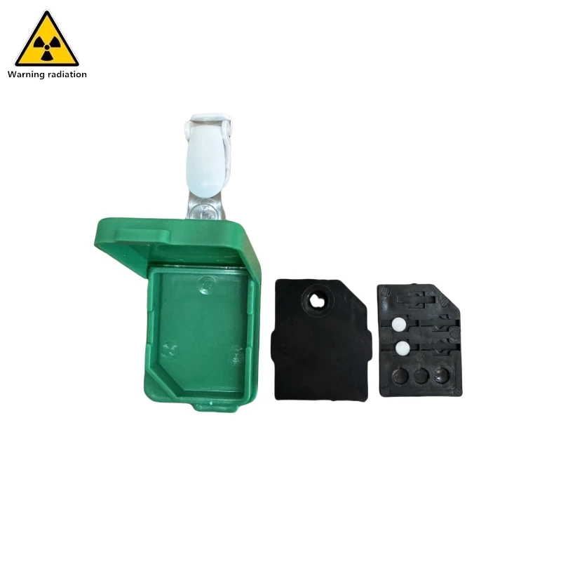 Genuine 2 Pieces TLD-600 Thermoluminescent Personal Dosimeters Radiological Radiation Badges Type Cumulative Dosimeter