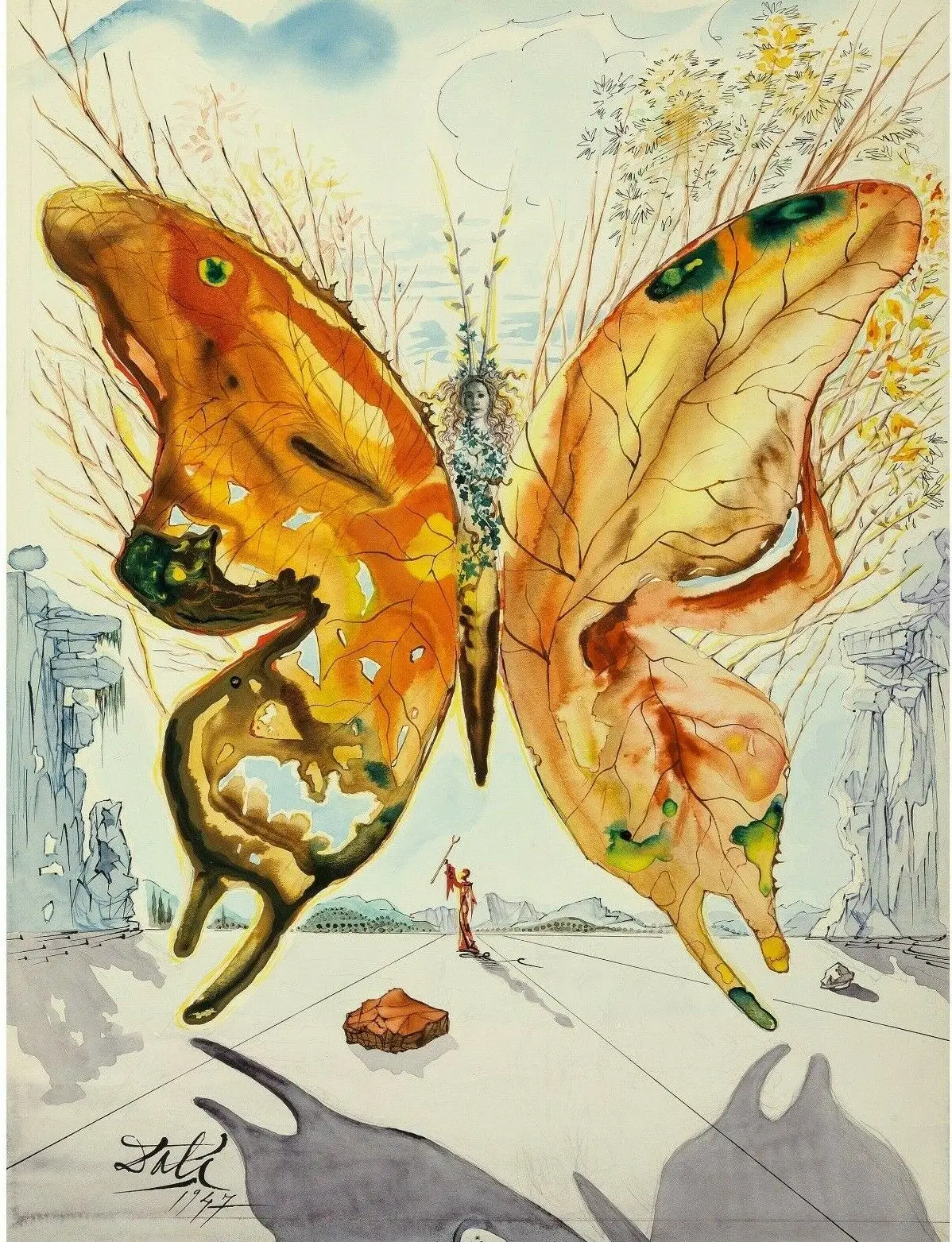 SALVADOR DALI Surrealism Art Poster or Rolled Canvas Print 