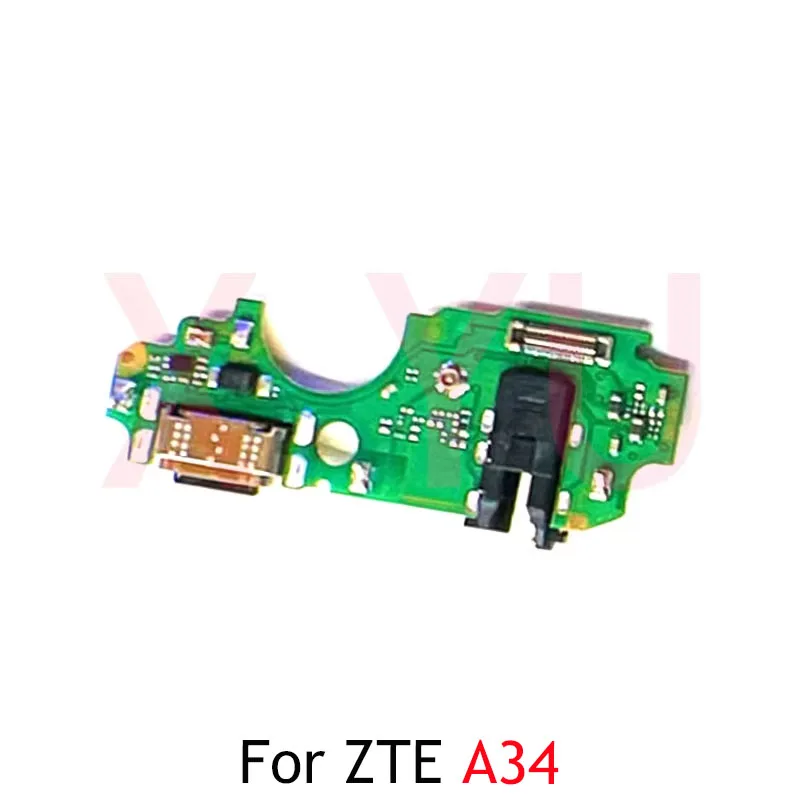 For ZTE Blade A33S A34 A54 A55 USB Charging Board Dock Port Flex Cable Repair Parts