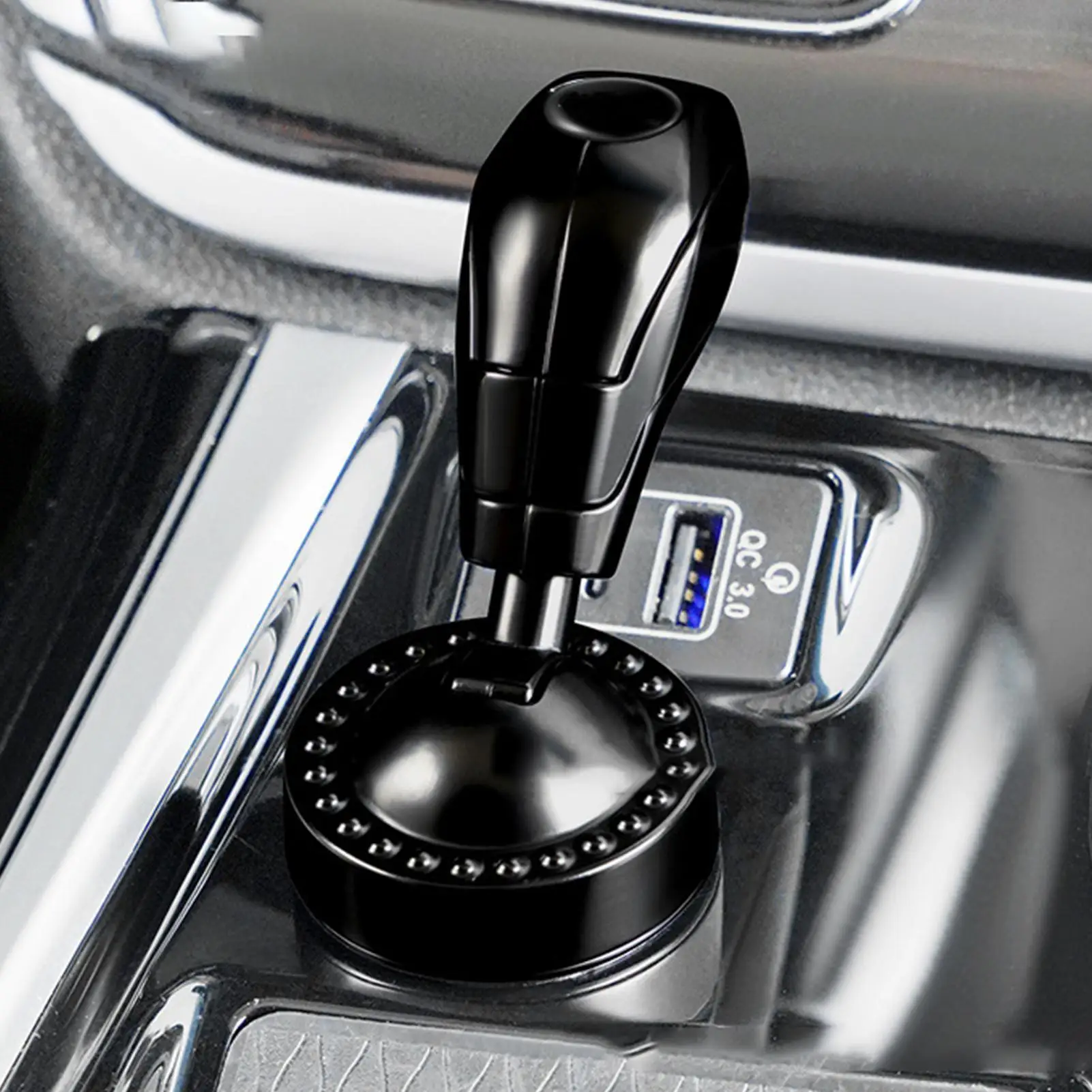 Metal Push Start Button Cover Engine Ignition Rocker Joystick Decorative Car Interior Accessories Upgrade One Click Start Button