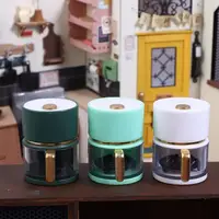 Mini modèles de jouets maison de poupée, Mini appareil de cuisine, Mini friteuse à Air, accessoires de scène de tournage 2