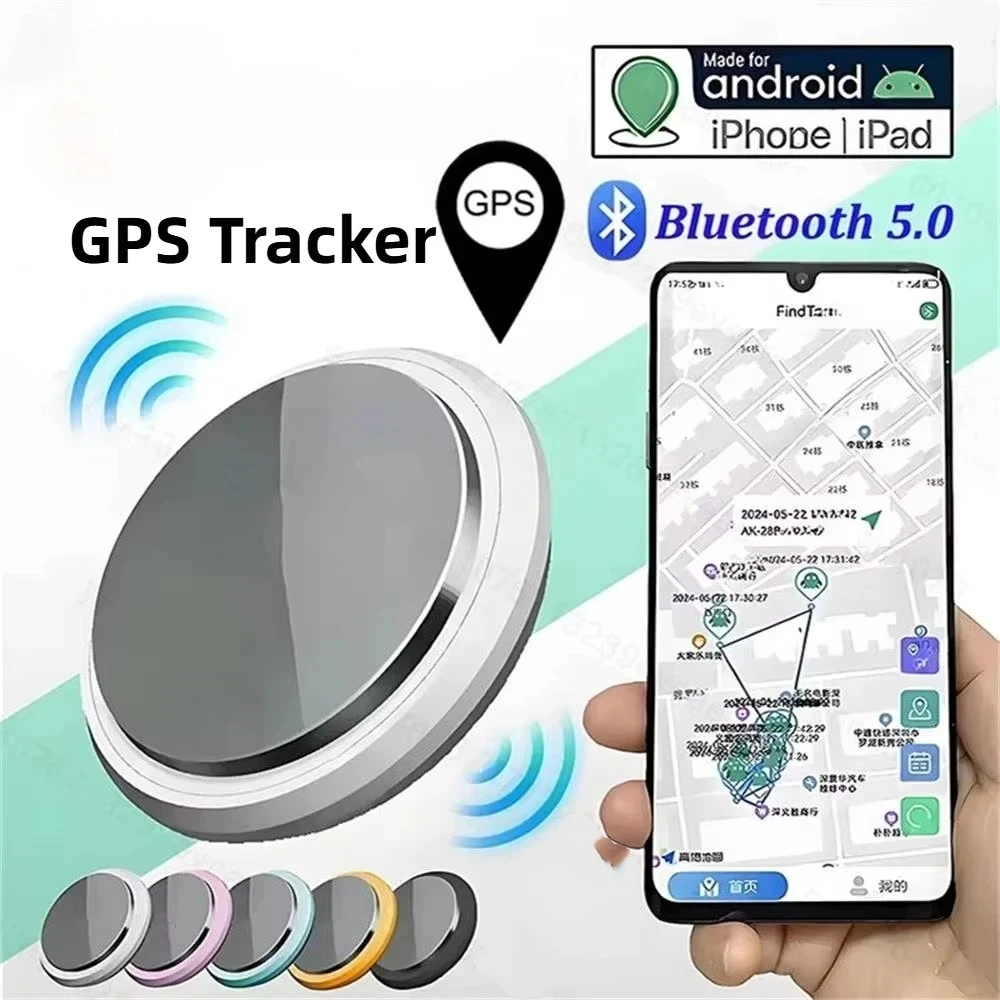 

GPS-трекер: Умное устройство для предотвращения потерь, напоминание о местоположении для домашних животных, сумок, кошельков. Bluetooth-трекер AirTag для iOS и Android.