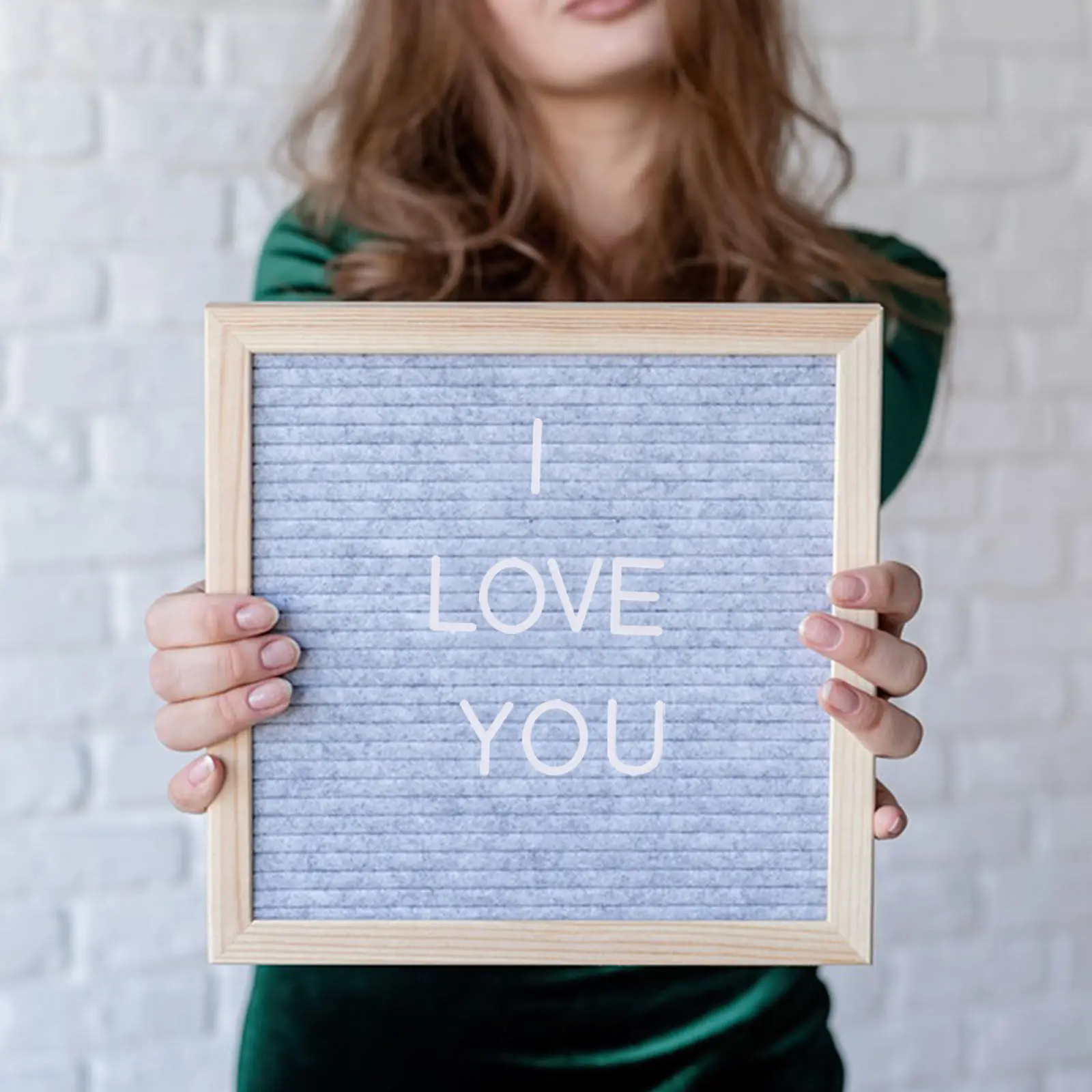 2Pcs Felt Letter Board Letters Plastic Easy Clean Changeable Alphabet Set for Modern Message Boards Home Office Classroom Wall