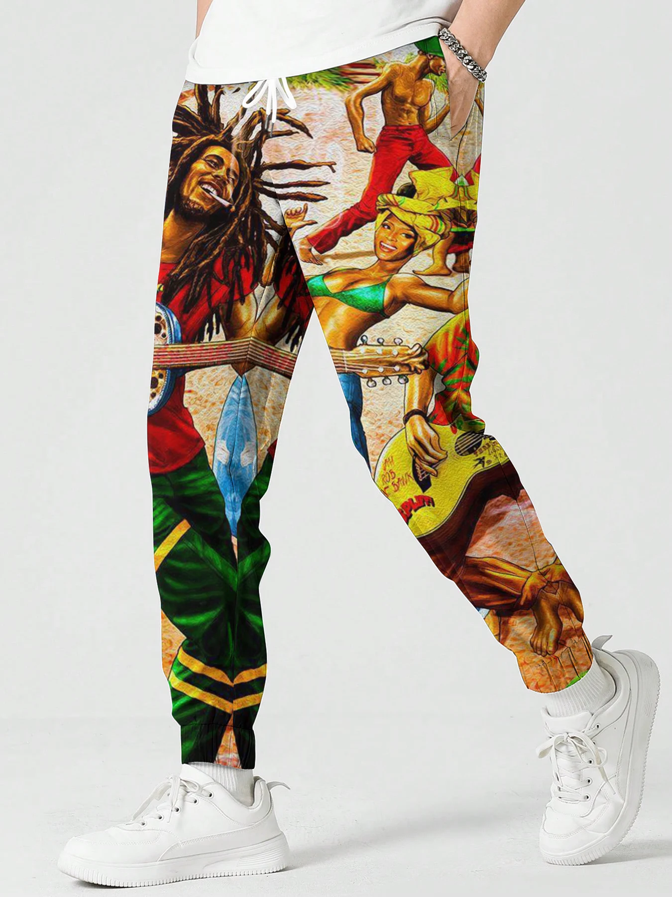 

Reggae Creator Bob Marley Graphic Printed Trousers Men Sweatpant Casual Male Female Sport Pants Outdoor Streetwear Jogging Pants