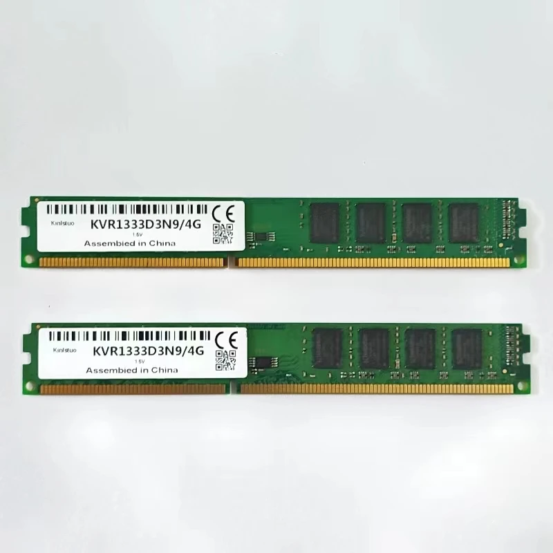 

Kinlstuo RAMS DDR3 4GB 1333MHz Desktop memory 204PIN DDR3 4GB KVR1333D3N9/4G Computer Memoria 1.5v for INTEL and AMD