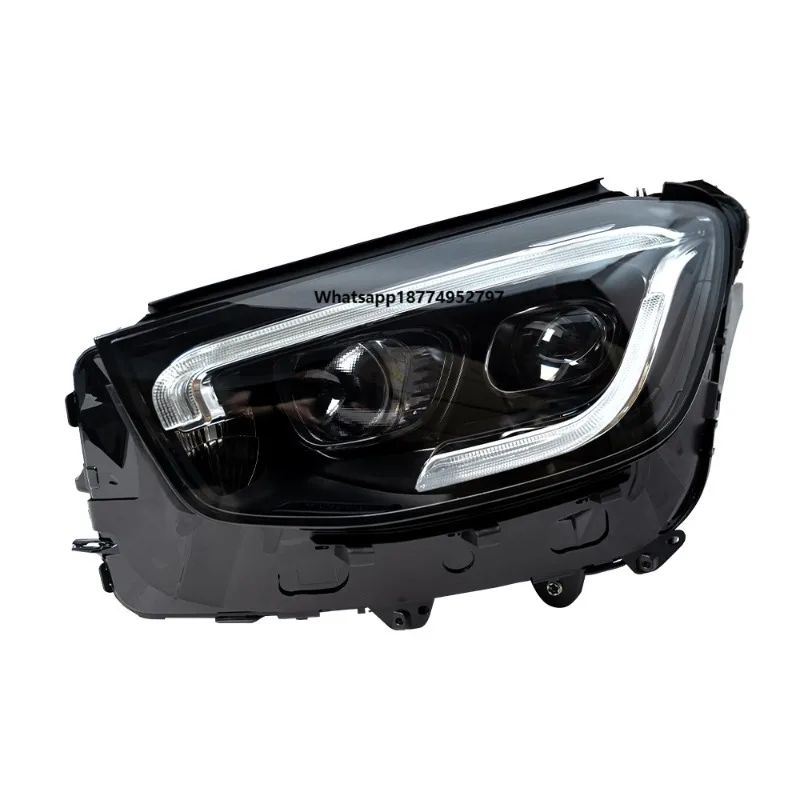 KGKB LED Headlight Assembly for Benz GLC W253 2016-2022 Upgrade High Configuration Projector Lens Blink Turn Signal Plug & Play