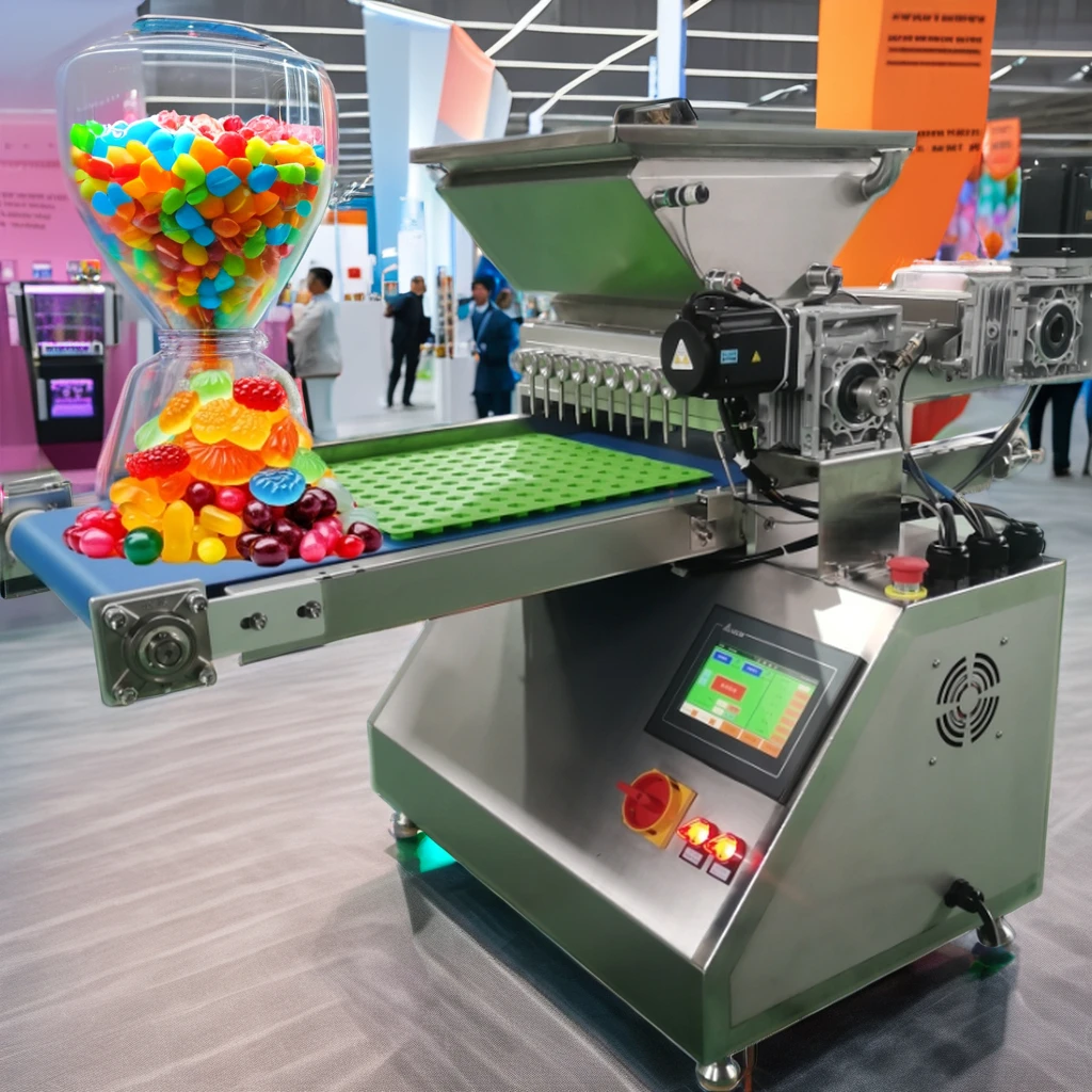 Sweet Candy Making Machine Maker / Gummy Depositor / Jelly