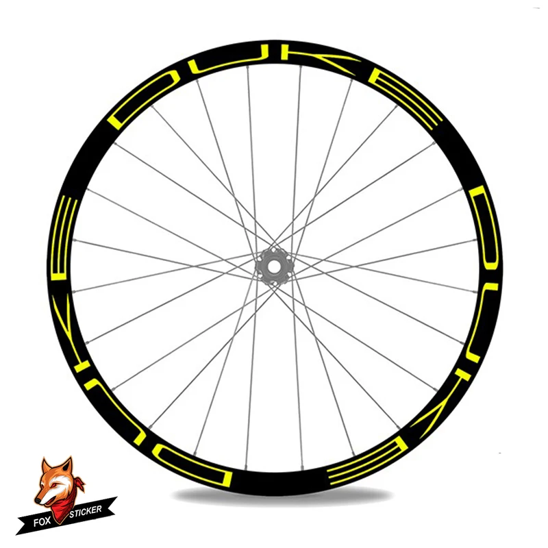 

Road Bicycle Carbon Wheel Rim Sticker 24/30/38/40/50/55/60/80/88mm 26er 27.5er 29er MTB Bike Wheels Decal for Duke