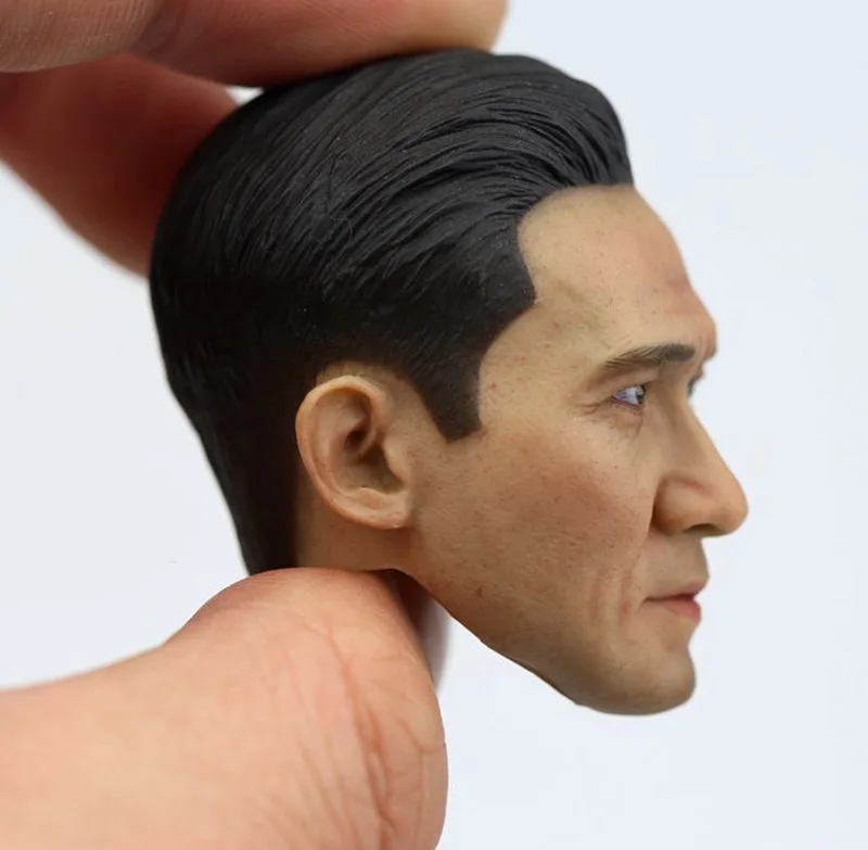 1/6 Scale The Grandmaster Tony Leung Head Sculpt Yip Man Head Carving for 12in Phicen Tbleague HT Body Action Figure