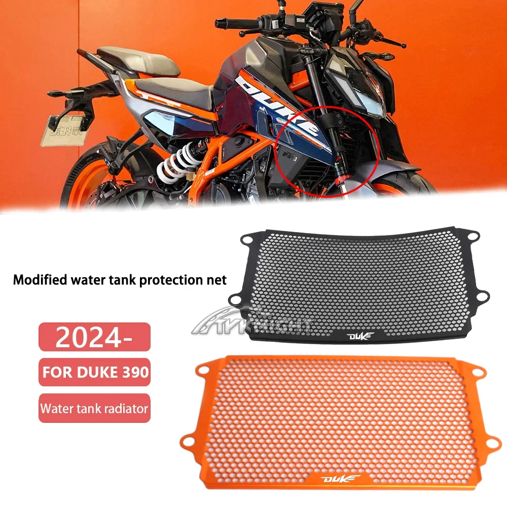 

New Motorcycle Accessories Radiator Cooler Cooling Honeycomb Guard Black New For 390 Duke 390Duke 390 DUKE 2024 2025