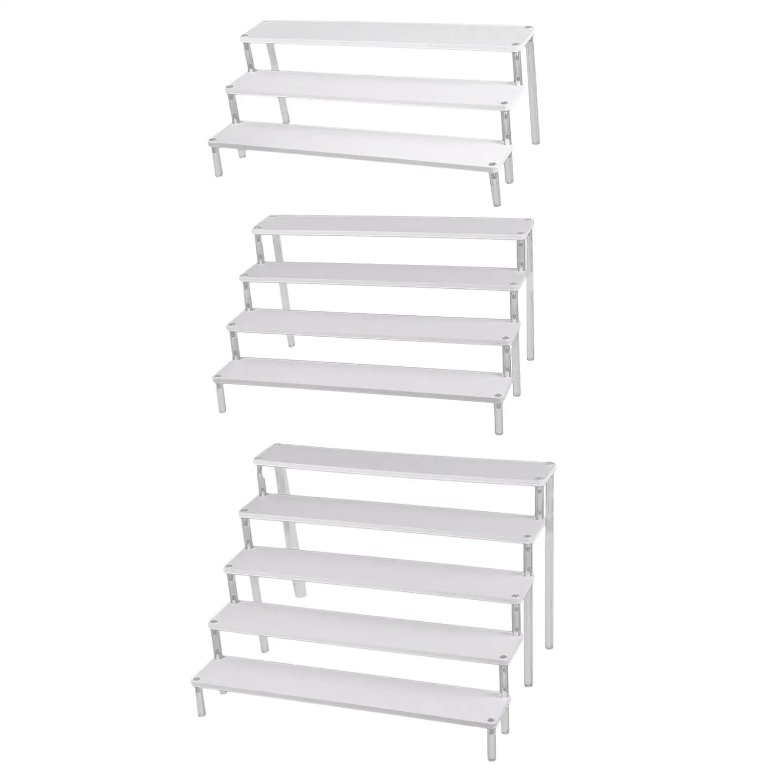 Multipurpose Display Riser Ladder Showcase Shelf Toy Display Holder