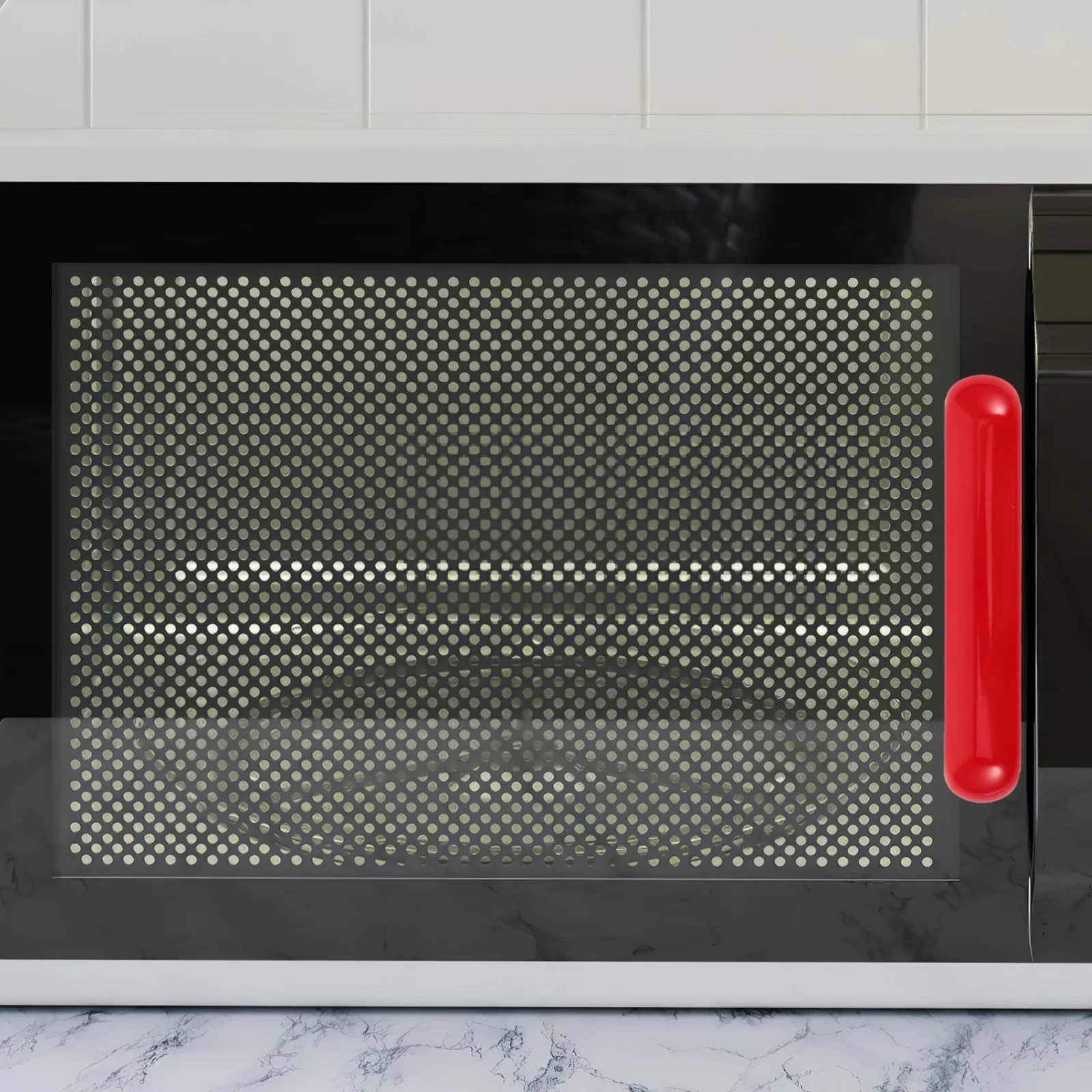 

U Shaped Bakelite Pull Handle 120Mm Hole Centers M8 Thread Red Heavy Duty Industrial Machine Control Grip Replacement for Oven