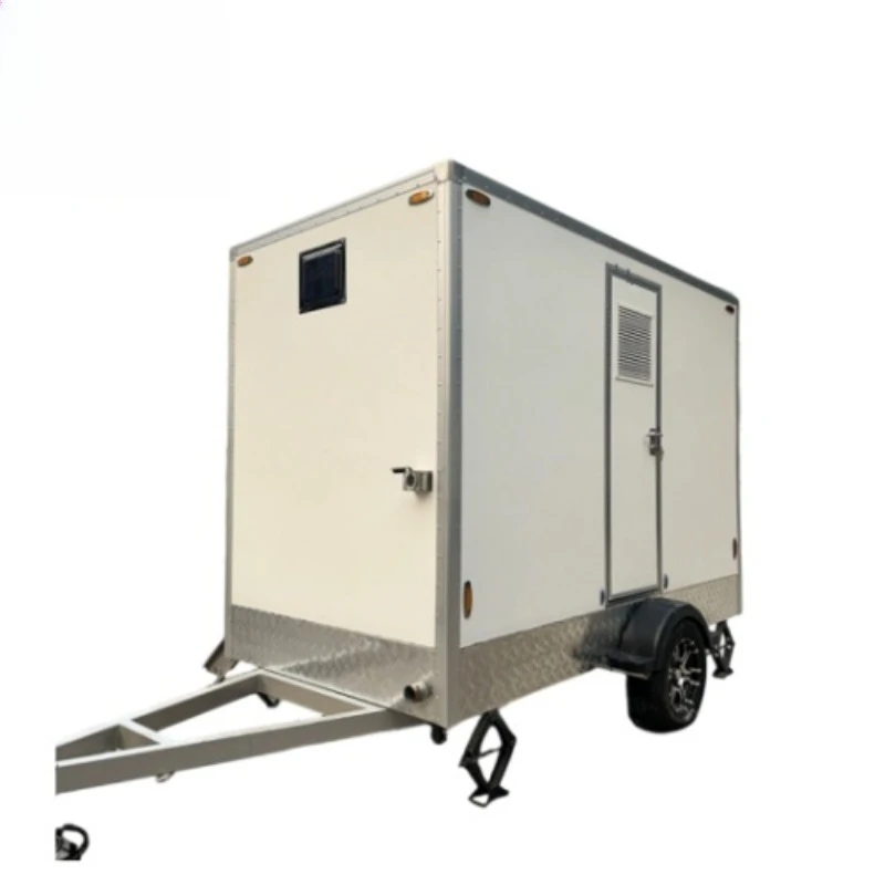 Bagno Portatile da Esterno, Toilette Mobile, Servizi Igienici Mobili, Rimorchio Bagno