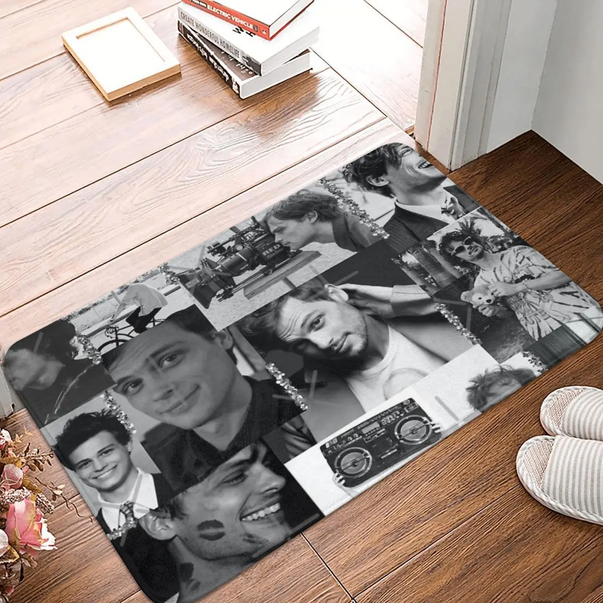 

Matthew Gray Gubler Collage 40x60cm Carpet Polyester Floor Mats Trendy Doorway Everyday