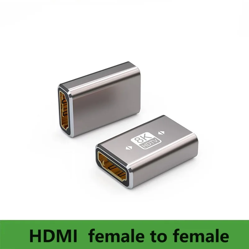 8K HDMI 2.1 Male to Female Cable Adapter plug Connector Left Right 4K 8K HDMI Extender for TV Stick PS4 PS5 Xbox PC Laptop