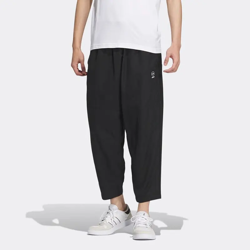 

Adidas оригинальные мужские тренировочные тканые спортивные свободные брюки Neo IK7652