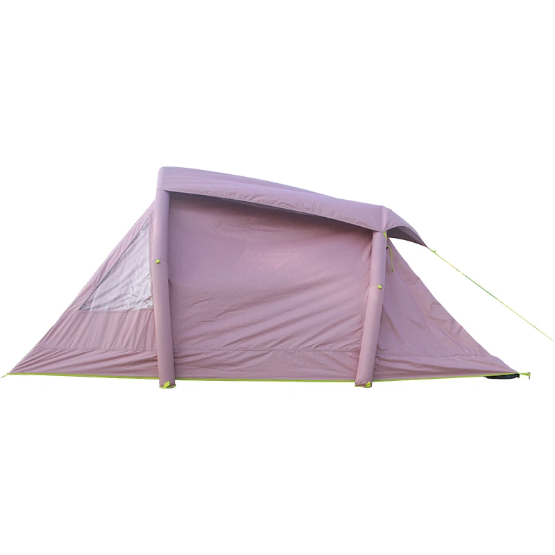 Outdoor camping Pink series inflatable one-room one-room tent 2-3 people camping tent