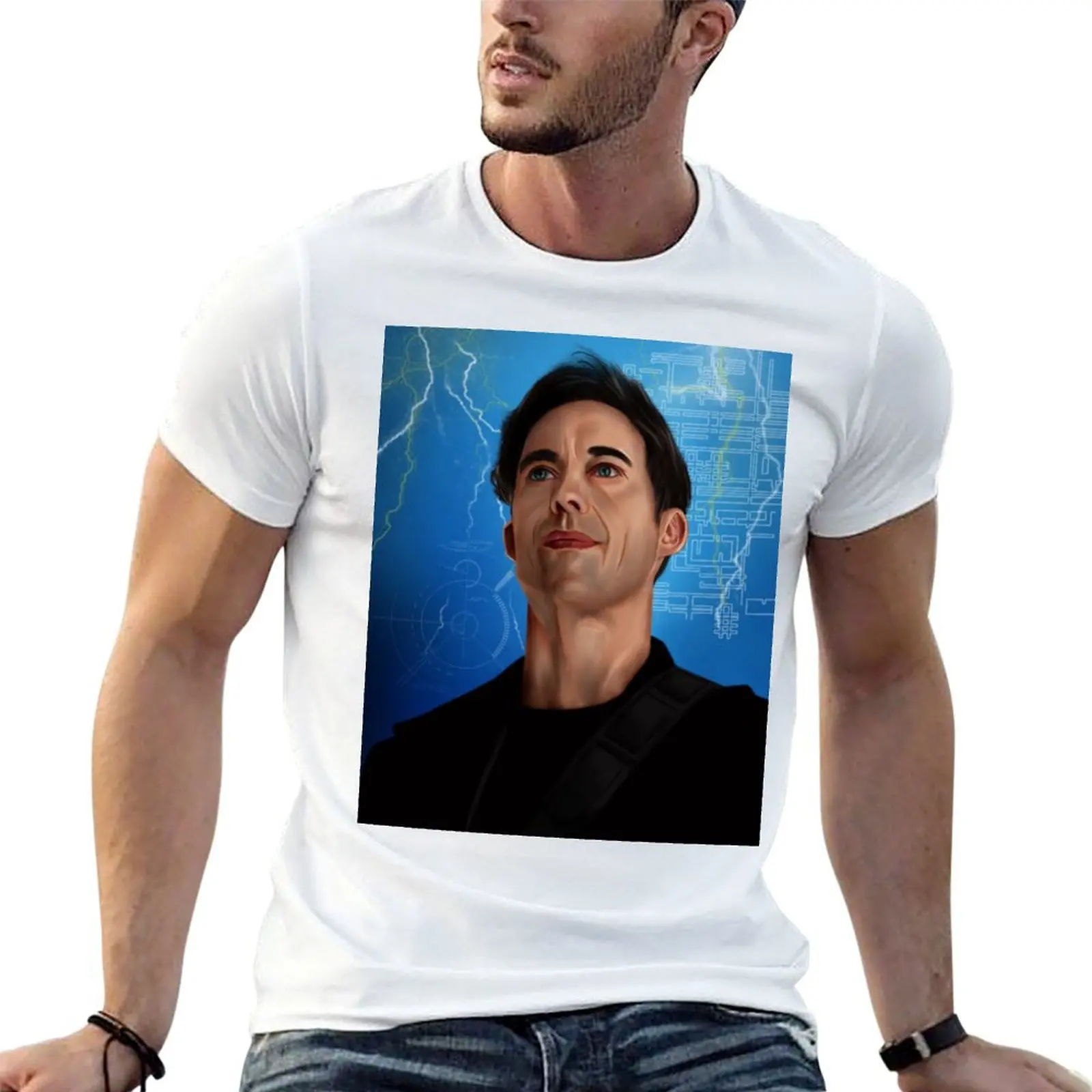 Harrison Wells T-Shirt fashion shirts vintage black t-shirts for men