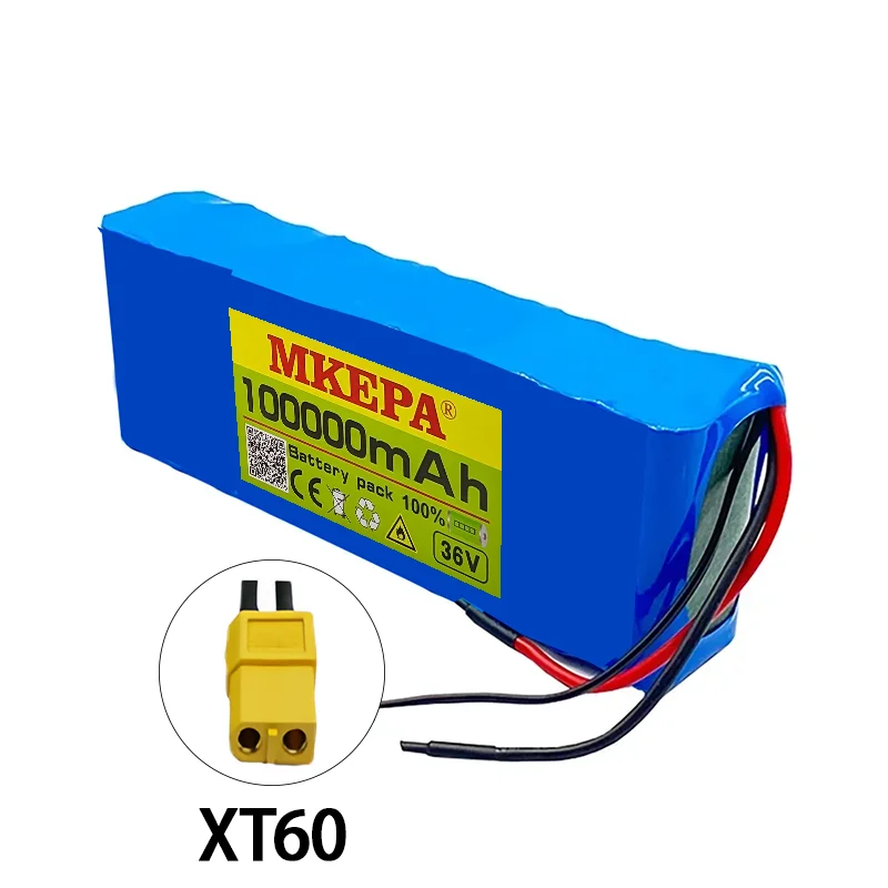 10S2P 36V 100000mAh 42v Electric Scooter Battery Lithium Electric Scooter 800W Electric Scooter Battery 10s2p 36V Battery