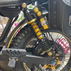 Himoto American version Black Warrior Electric bicycle For modification purposes Rear wheel shock absorption Adjustable Style
