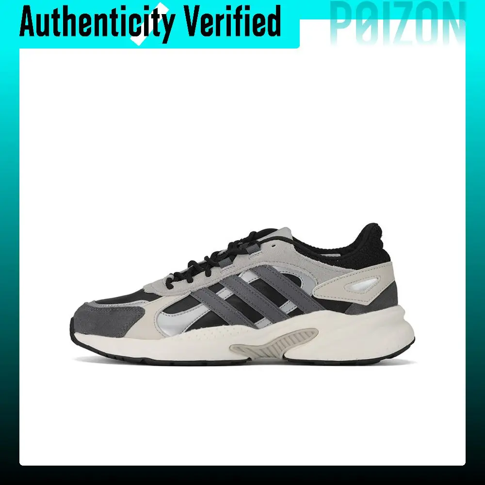 Adidas Neo Crazychaos Shadow Textile, Synthetic Leather, Split Suede Slip Resistant Abrasion Resistant Low top FX9109