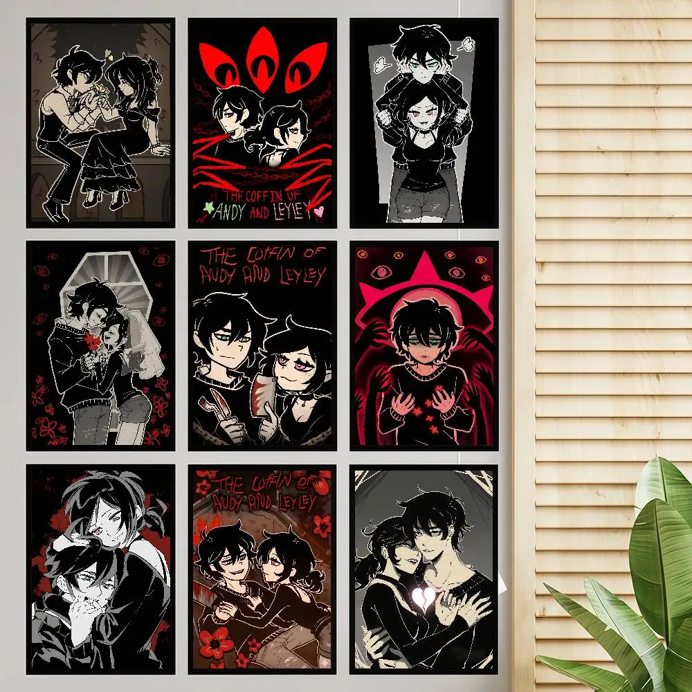 The Coffin Of Andy And Leyley Game Gift Frameless Poster Personalized Gift For Lovers Customizable Decorative Home Decor