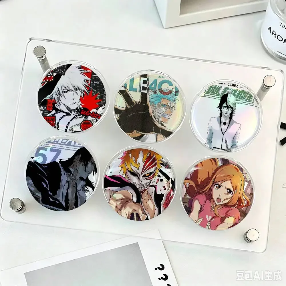 A-bleach-h ANIME   New Brooches Soft Button Pin Funny Silly Gnarpy On A Skateboard Meme Badge Gamer Collection Gifts