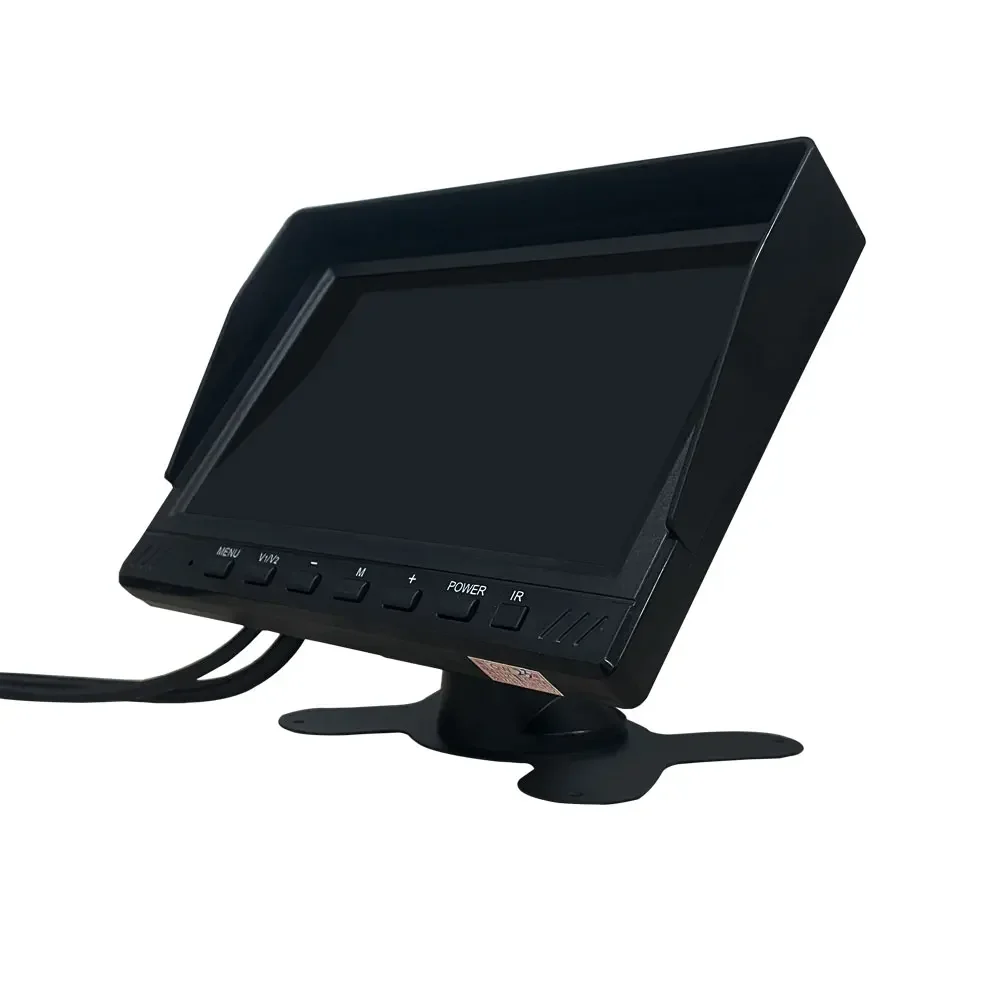 AI Active Blind Spot Detection Truck DVR 7 Inch Screen   BSD System for Vehicle Pedestrian Detect and Warning 360