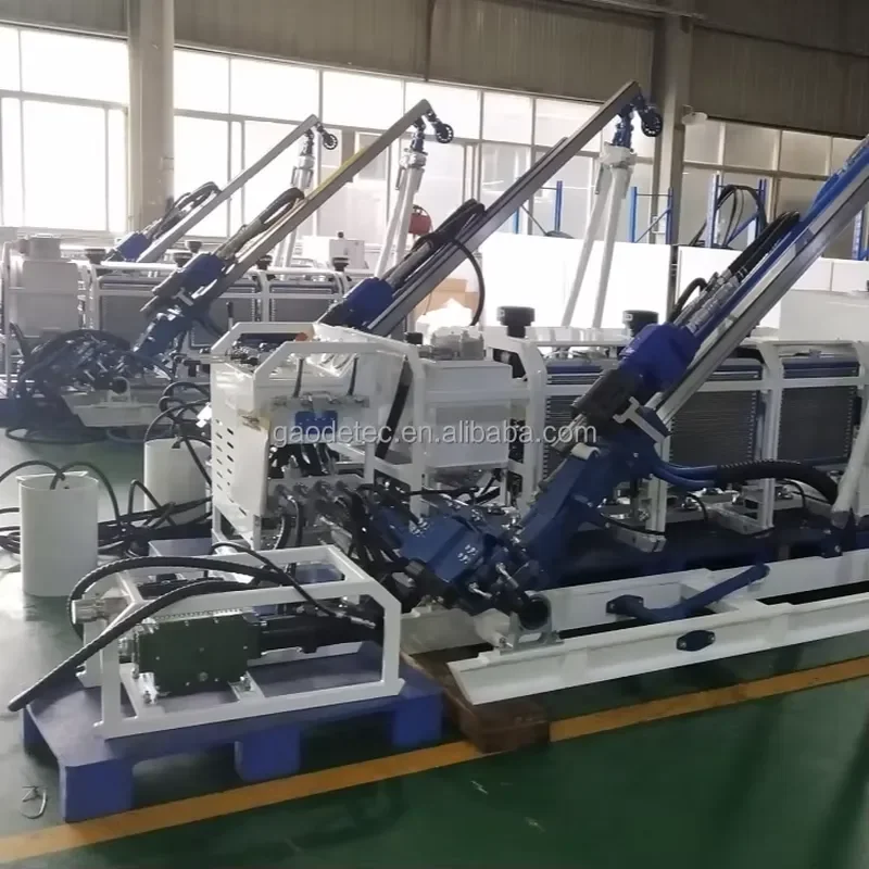 Portable Full Hydraulic Tunnel Drill Rig 800m Mine Rock Geotechnical Exploration Core Drilling Rig Machine